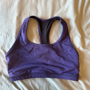 Fleo Purple Racerback Sports Bra Intimates & Sleepwear